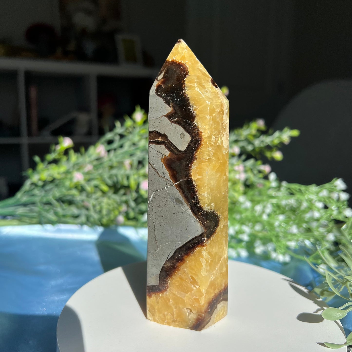 Septarian Tower 14.9 oz 5.48"