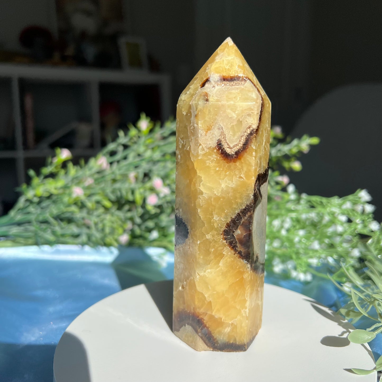 Septarian Tower 14.9 oz 5.48"