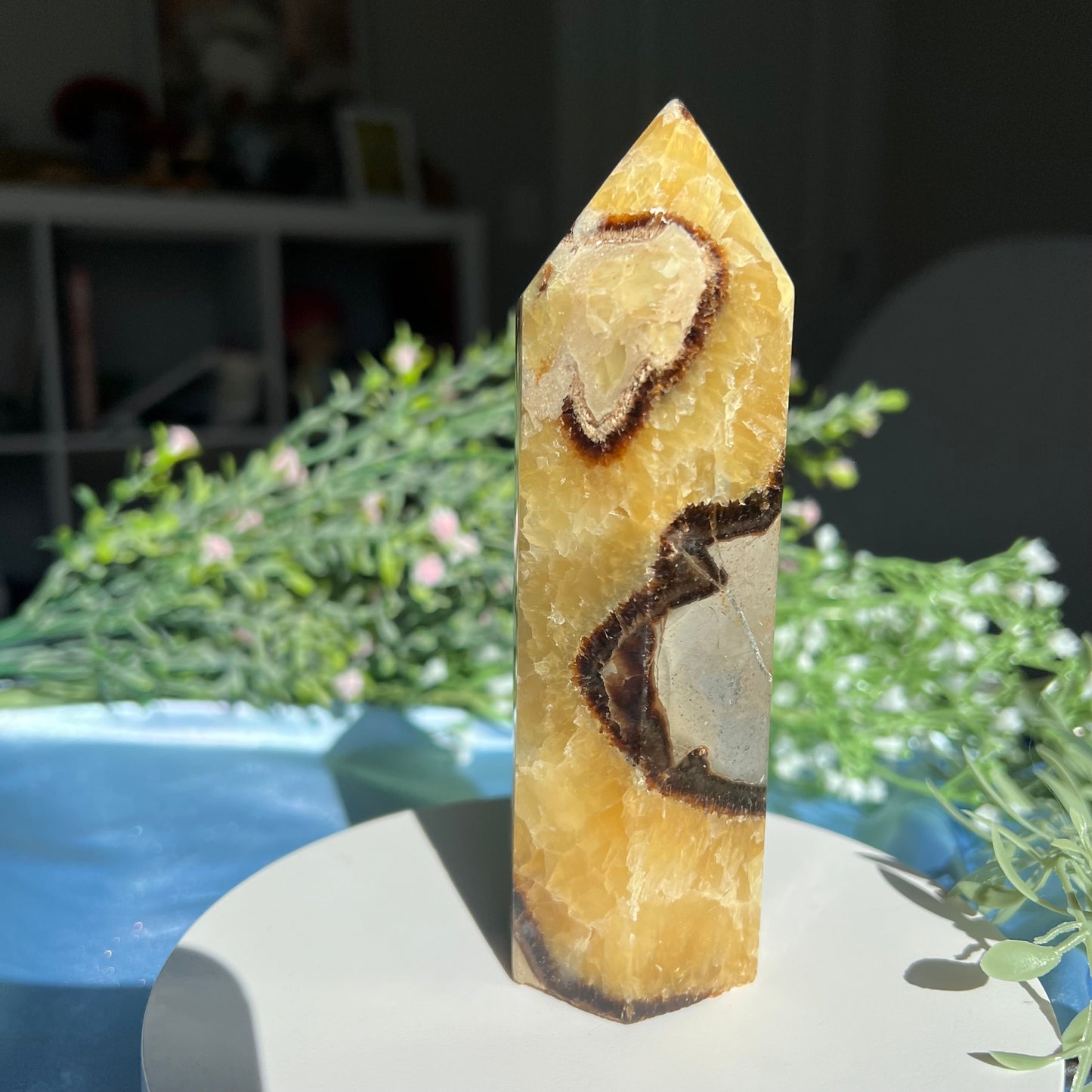 Septarian Tower 14.9 oz 5.48"