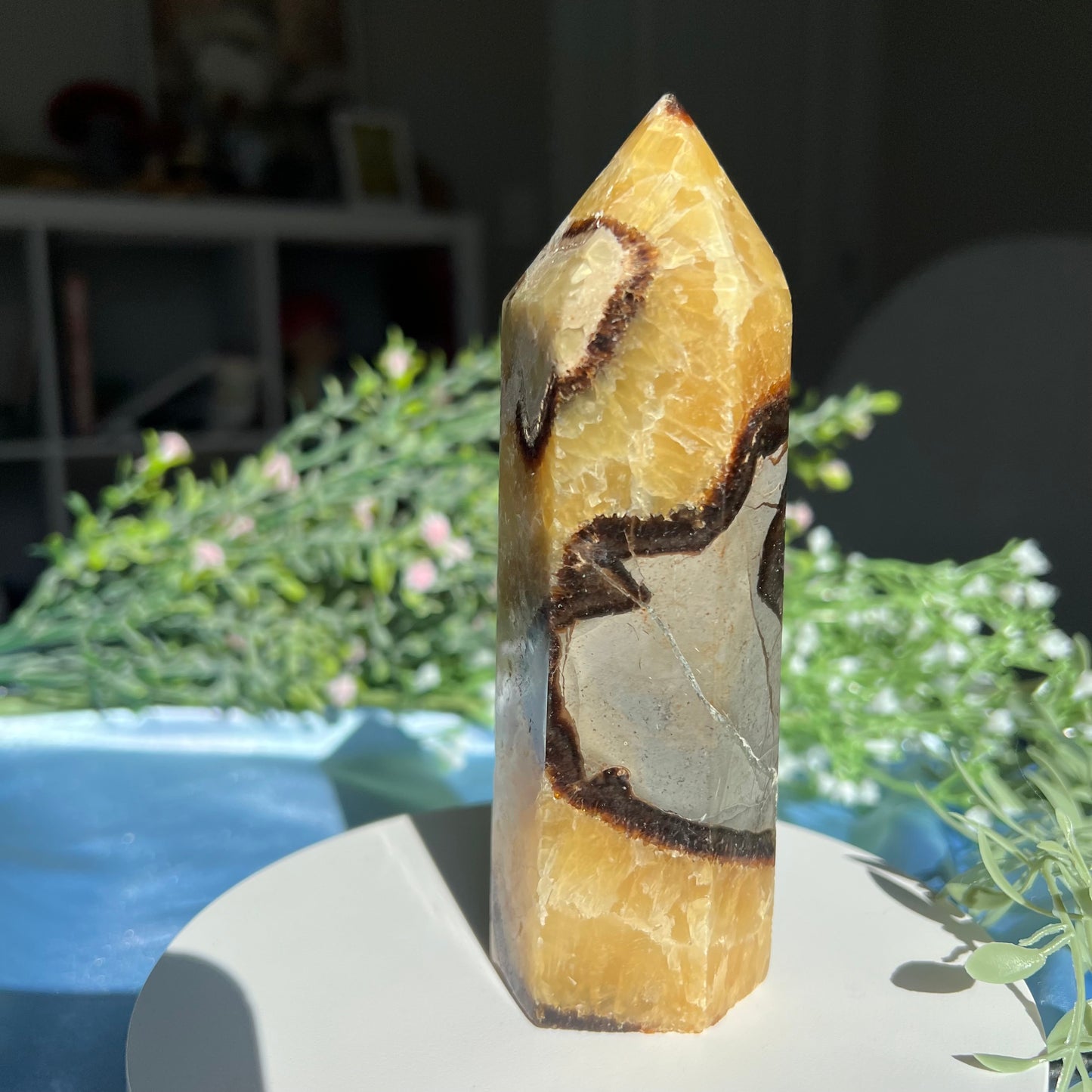 Septarian Tower 14.9 oz 5.48"