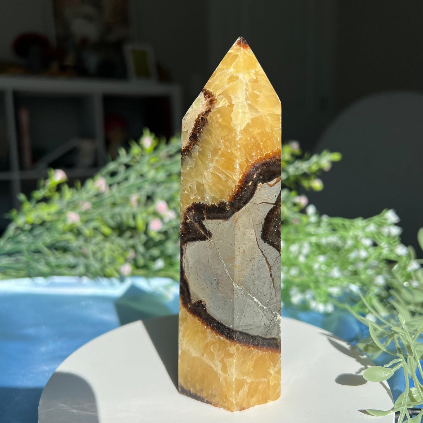 Septarian Tower 14.9 oz 5.48"