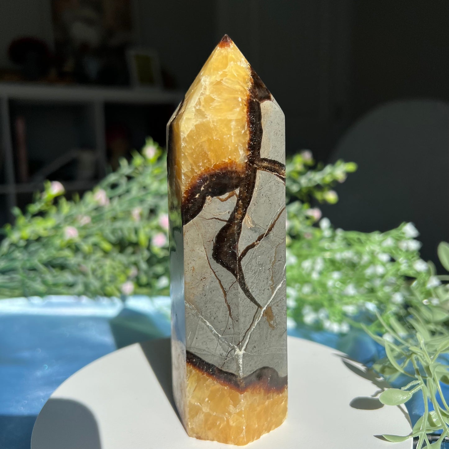 Septarian Tower 14.9 oz 5.48"