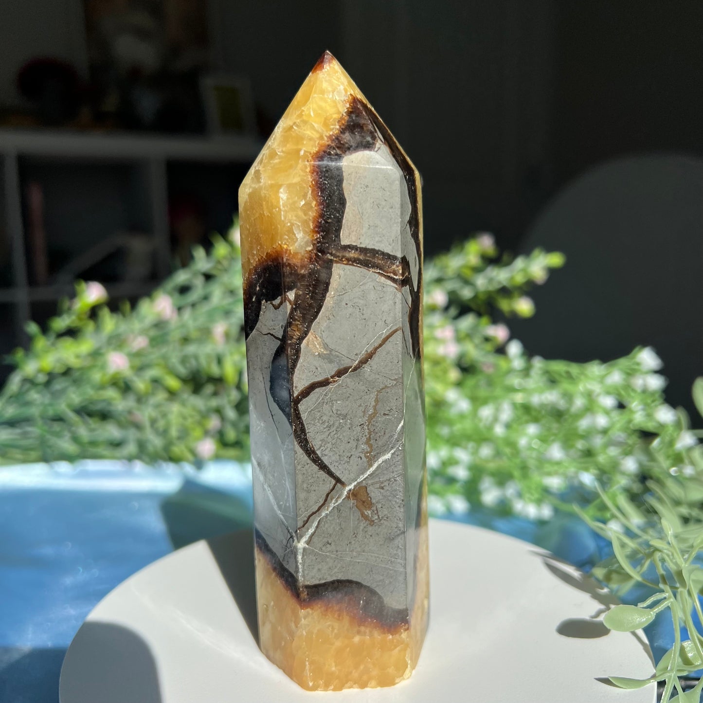 Septarian Tower 14.9 oz 5.48"