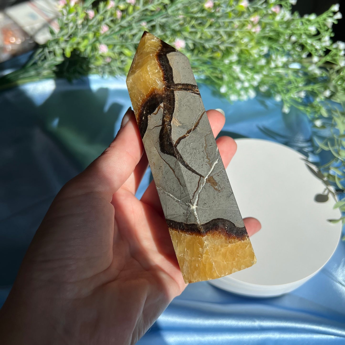 Septarian Tower 14.9 oz 5.48"