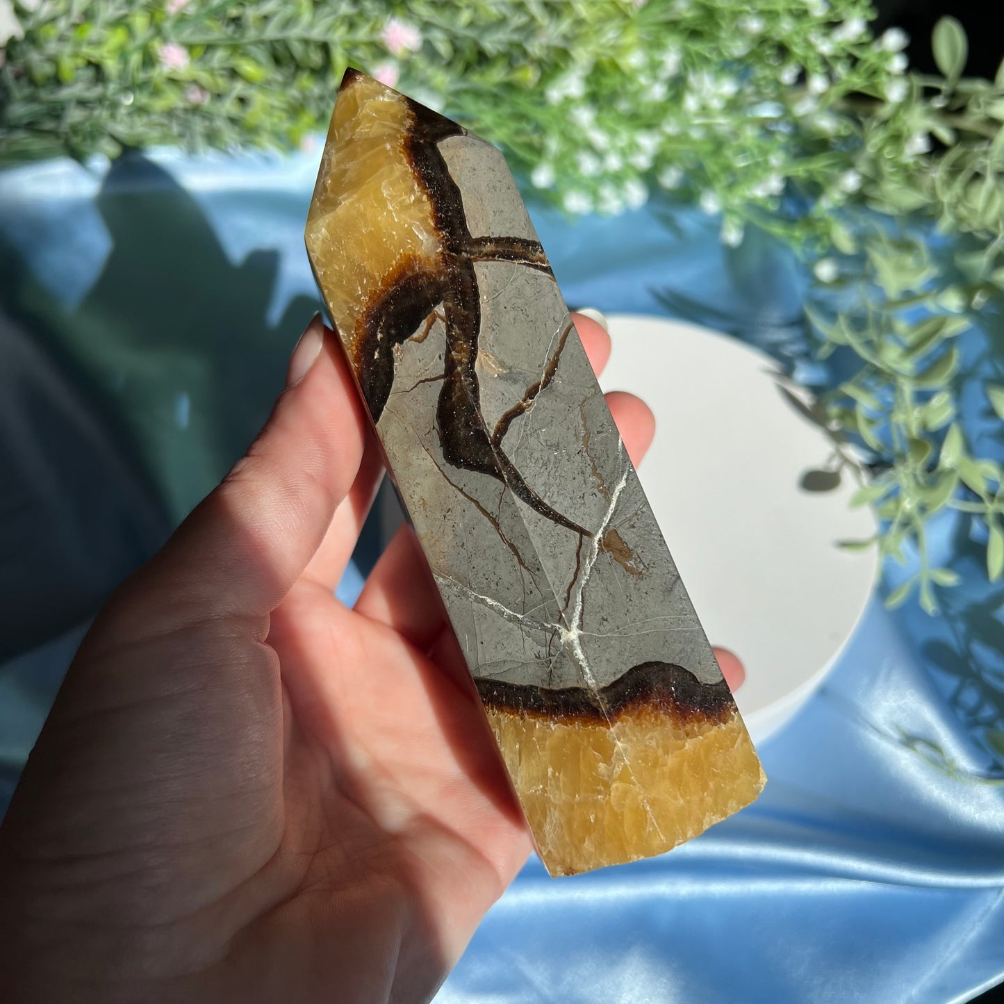 Septarian Tower 14.9 oz 5.48"