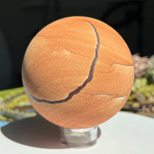 Sandstone Arizona Sierra 2.85" Sphere from Utah and Arizona Border