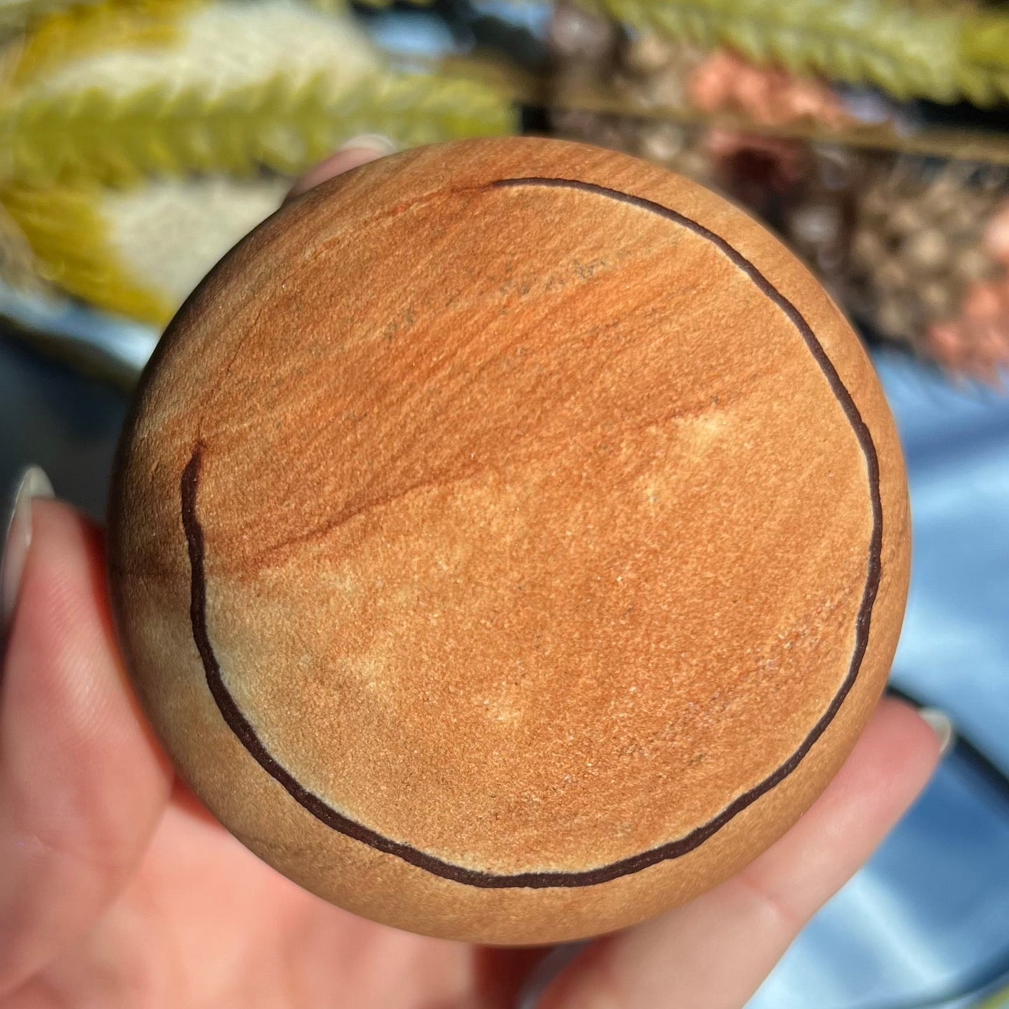 Sandstone Arizona Sierra 2.85" Sphere from Utah and Arizona Border