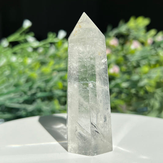 High Quality Clear Quartz Tower | Point | Obelisk