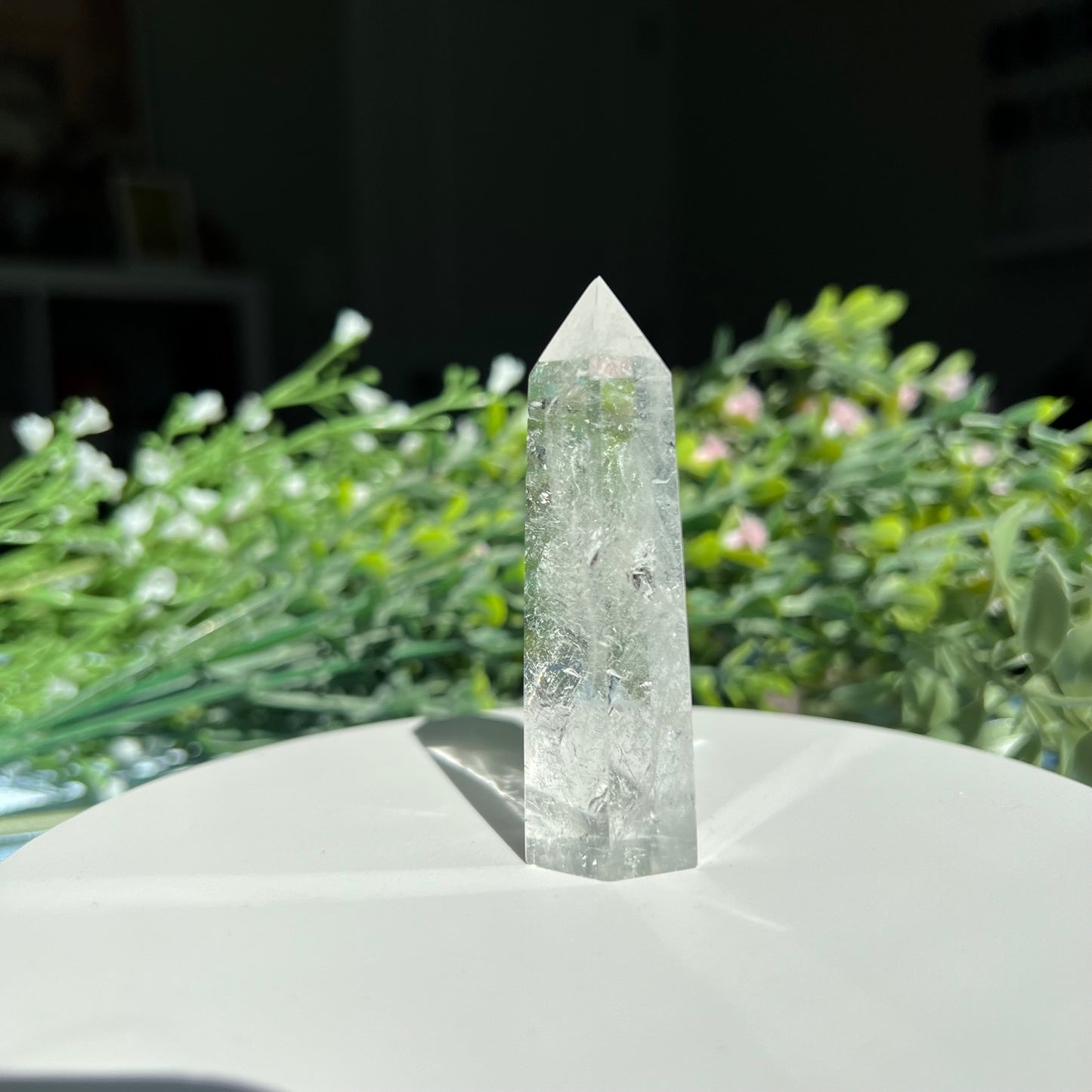 High Quality Clear Quartz Tower | Point | Obelisk