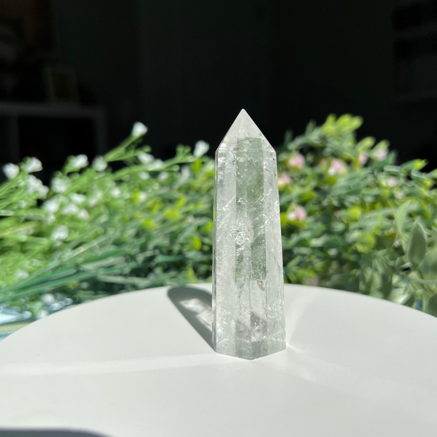 High Quality Clear Quartz Tower | Point | Obelisk