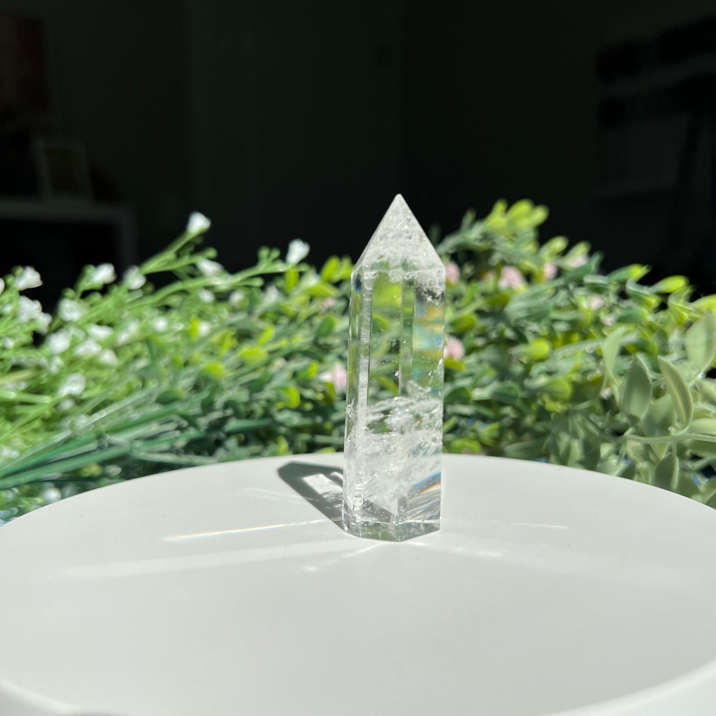 High Quality Clear Quartz Tower | Point | Obelisk