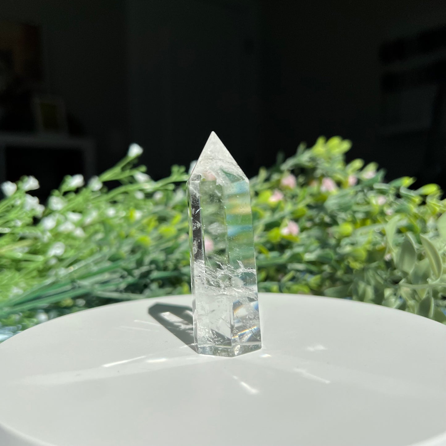 High Quality Clear Quartz Tower | Point | Obelisk