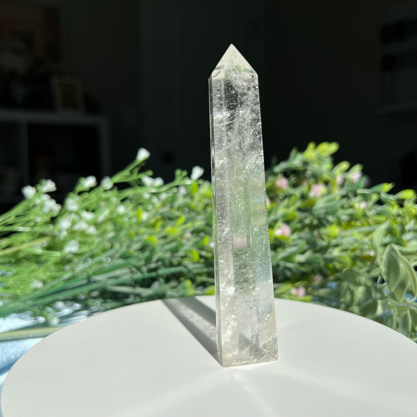 High Quality Clear Quartz Tower | Point | Obelisk