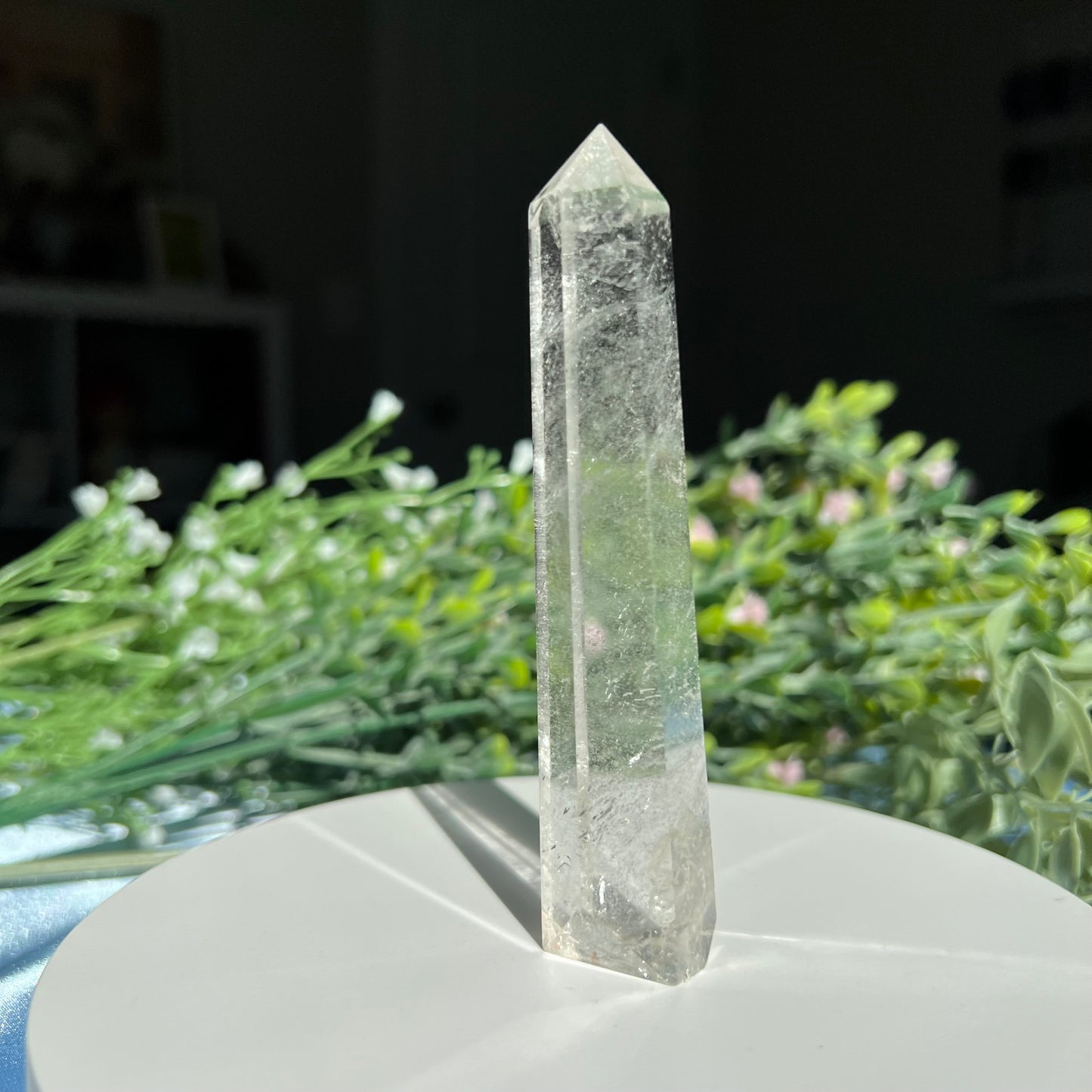 High Quality Clear Quartz Tower | Point | Obelisk