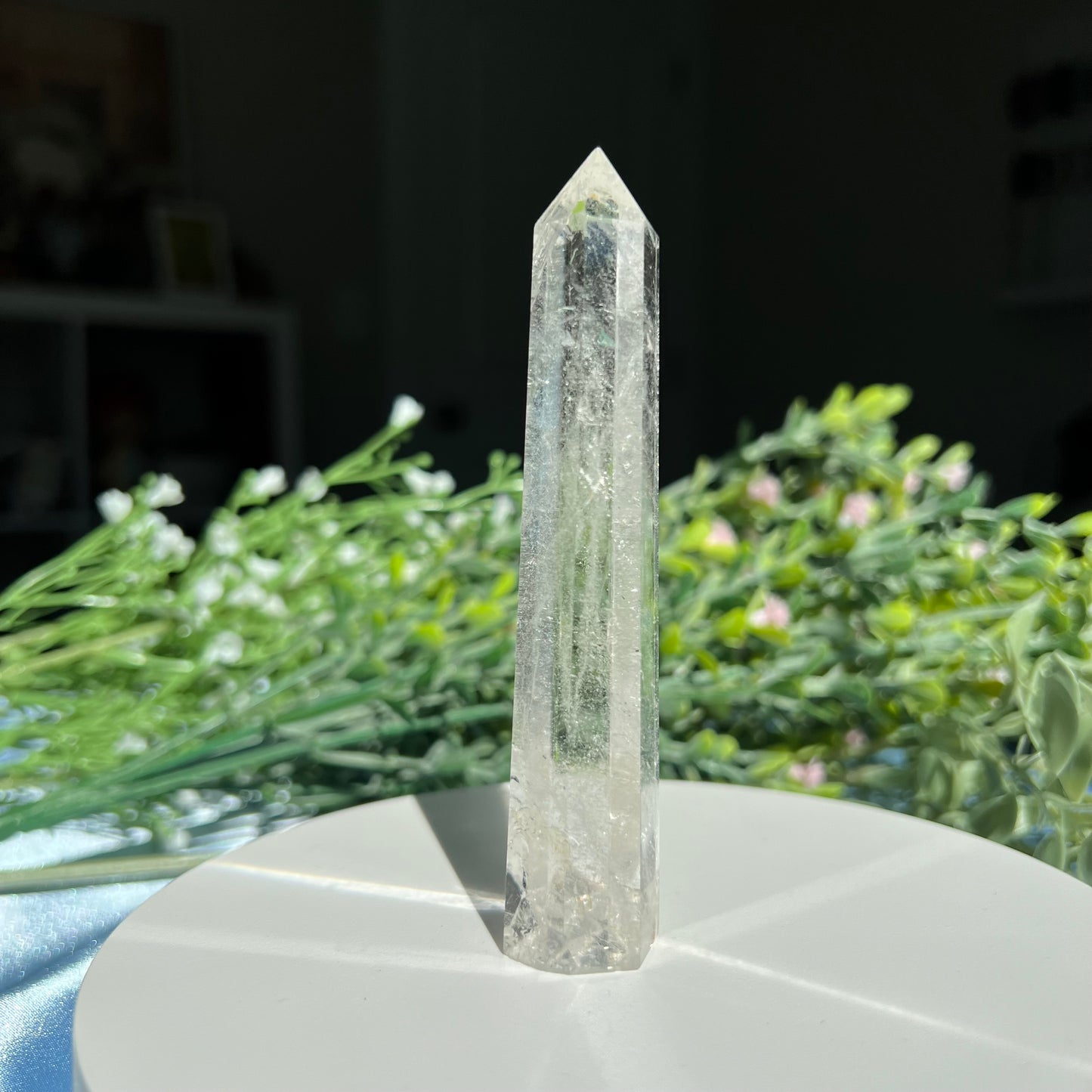 High Quality Clear Quartz Tower | Point | Obelisk