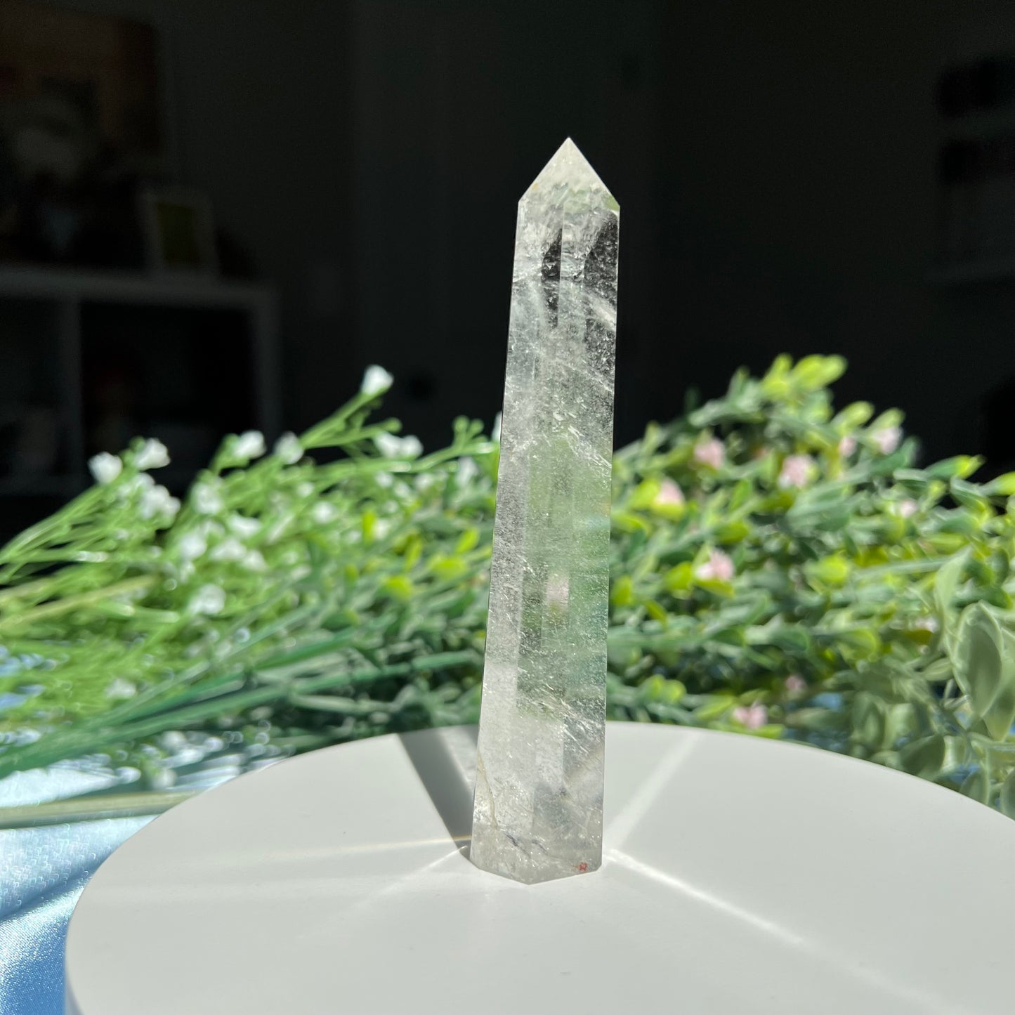 High Quality Clear Quartz Tower | Point | Obelisk