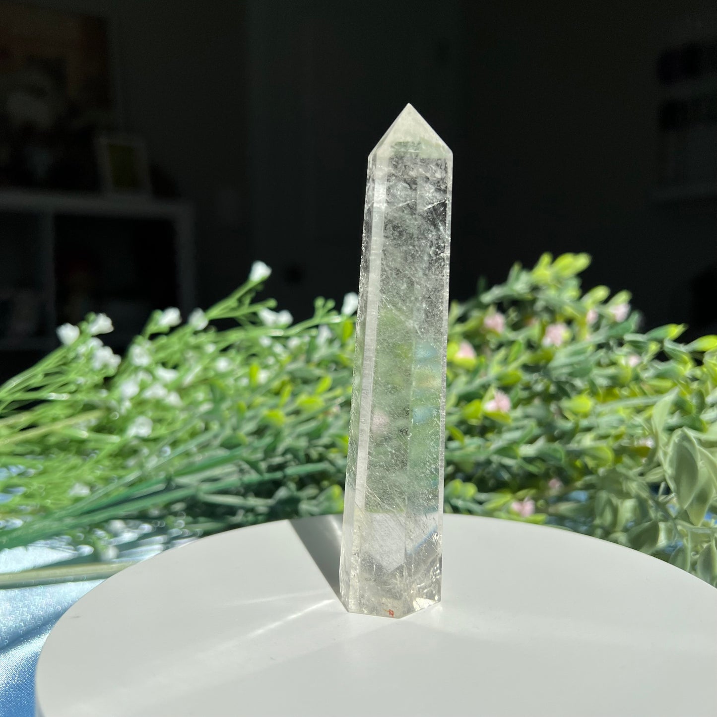 High Quality Clear Quartz Tower | Point | Obelisk