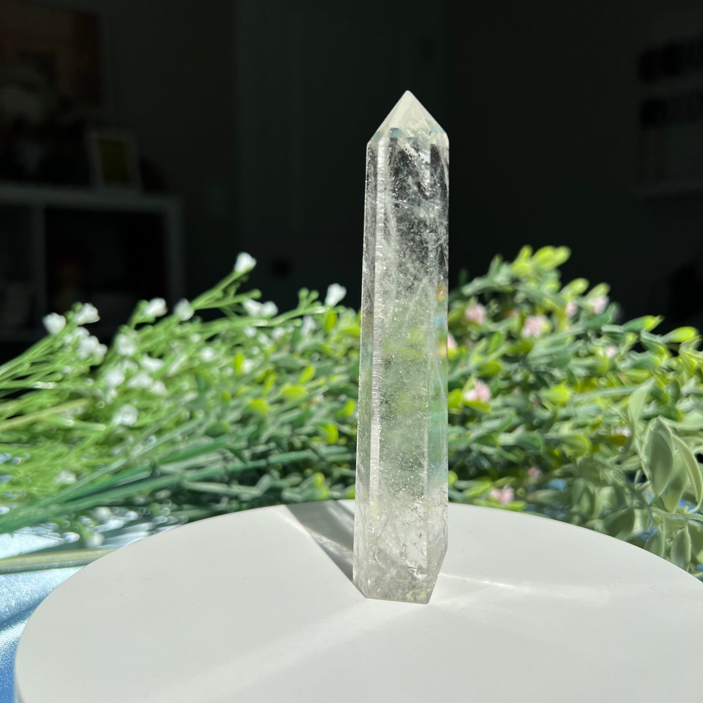 High Quality Clear Quartz Tower | Point | Obelisk