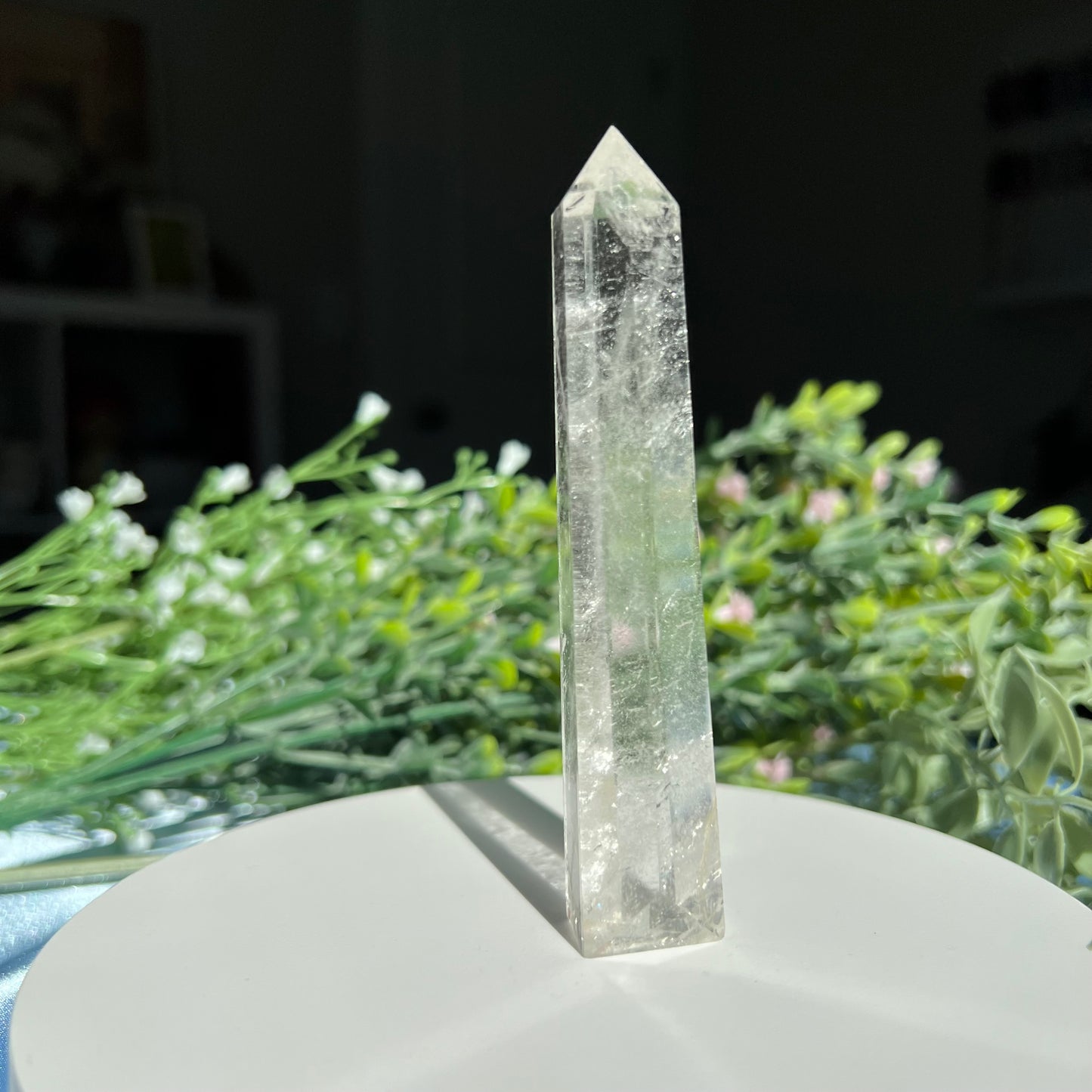 High Quality Clear Quartz Tower | Point | Obelisk