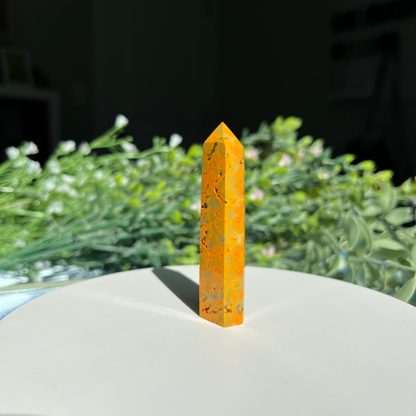 Bumblebee Jasper Tower | Point | Obelisk from Indonesia