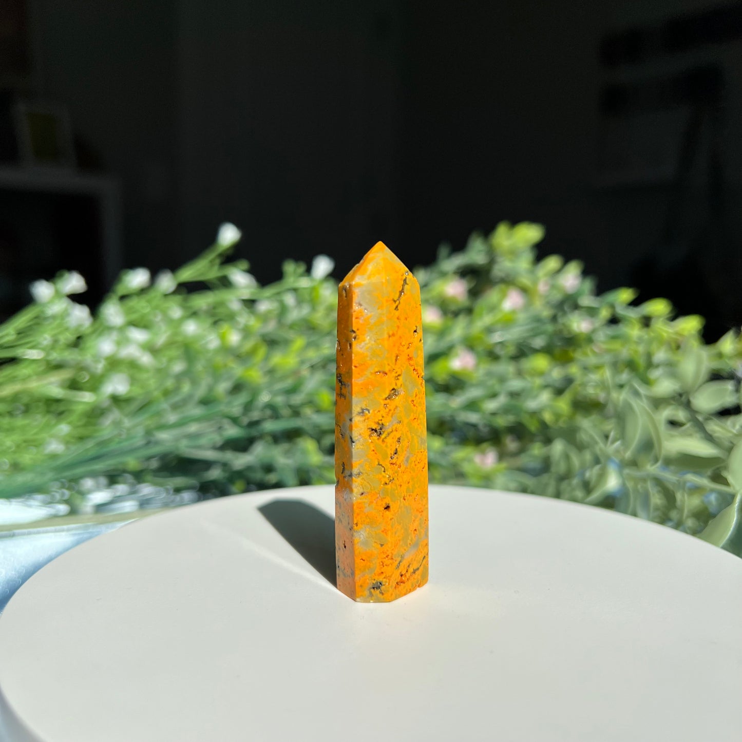 Bumblebee Jasper Tower | Point | Obelisk from Indonesia