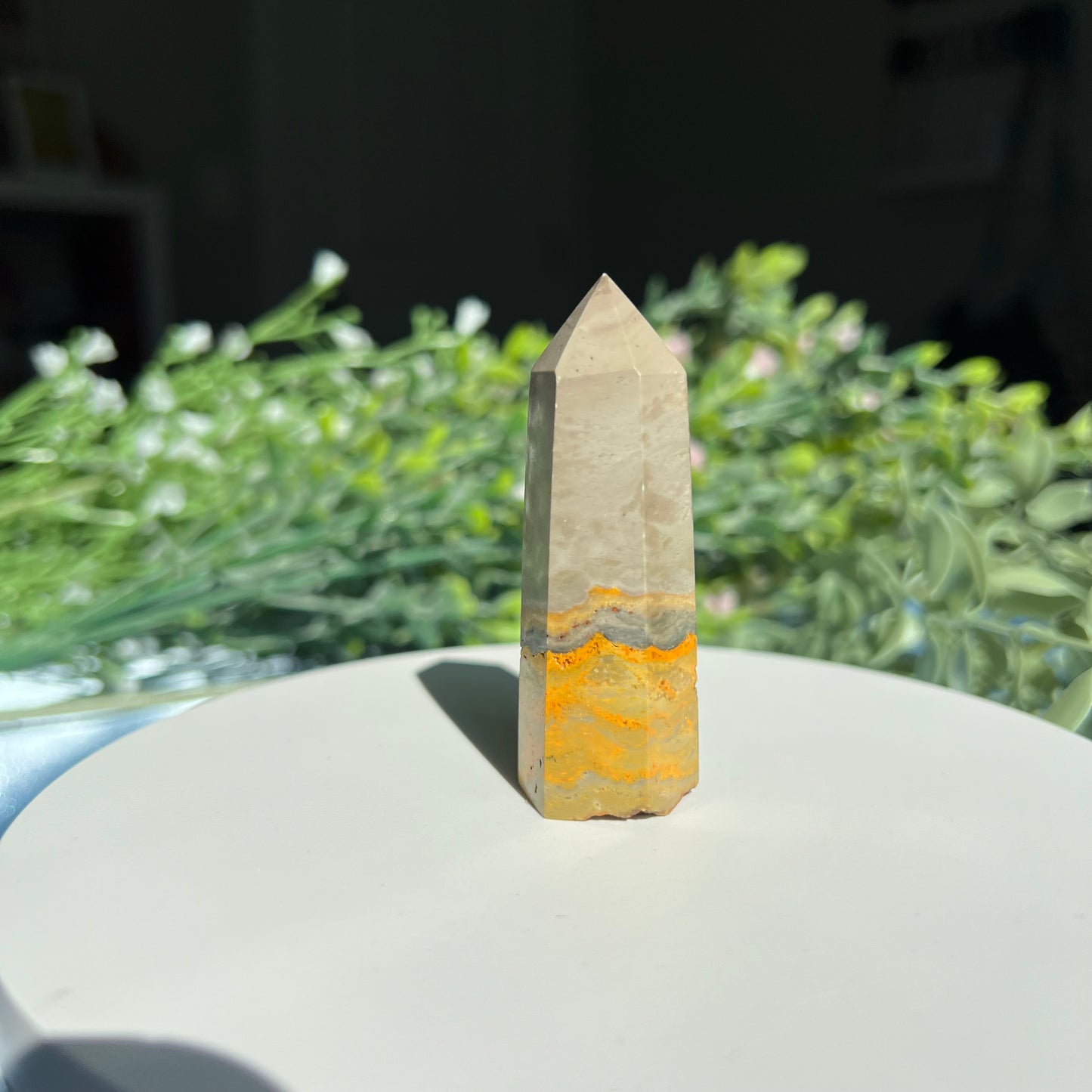 Bumblebee Jasper Tower | Point | Obelisk from Indonesia