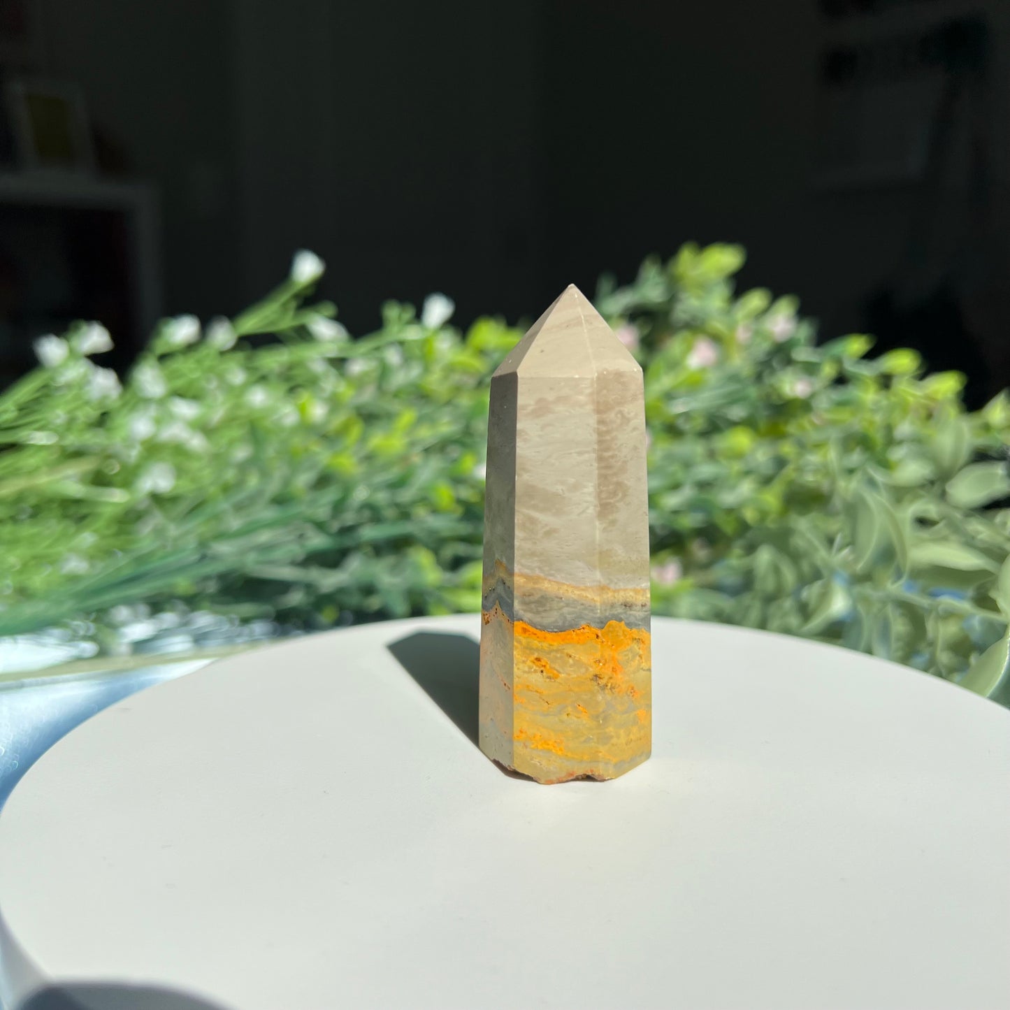 Bumblebee Jasper Tower | Point | Obelisk from Indonesia