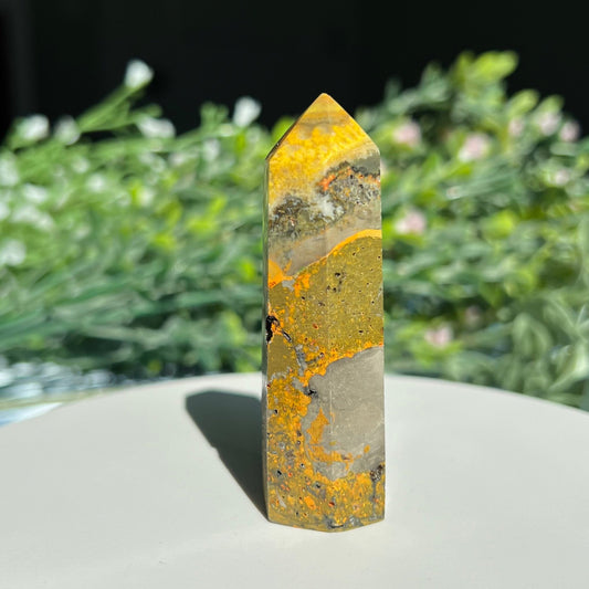 Bumblebee Jasper Tower | Point | Obelisk from Indonesia