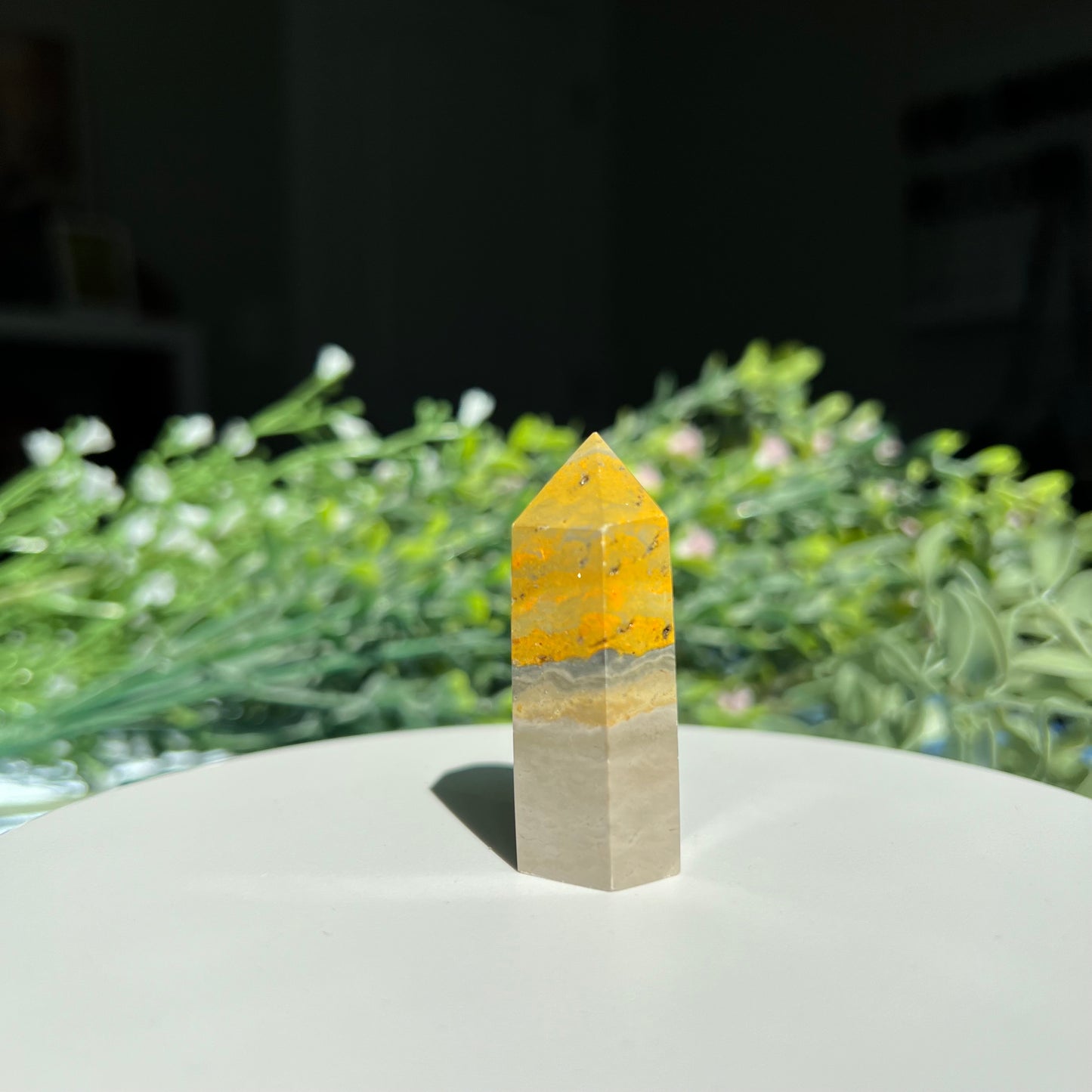 Bumblebee Jasper Tower | Point | Obelisk from Indonesia