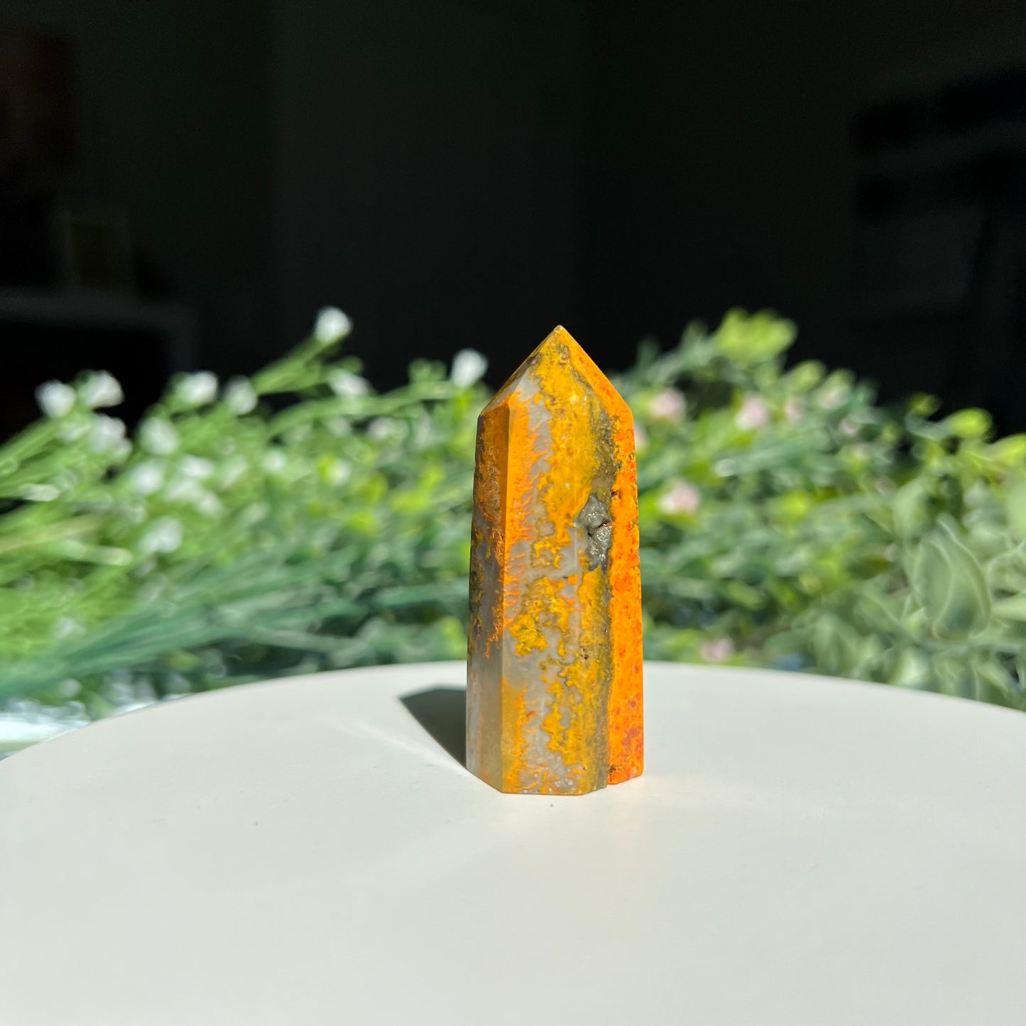 Bumblebee Jasper Tower | Point | Obelisk from Indonesia