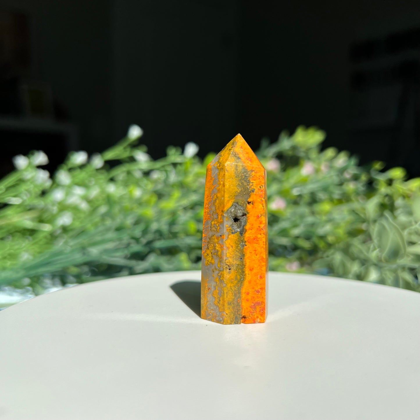 Bumblebee Jasper Tower | Point | Obelisk from Indonesia