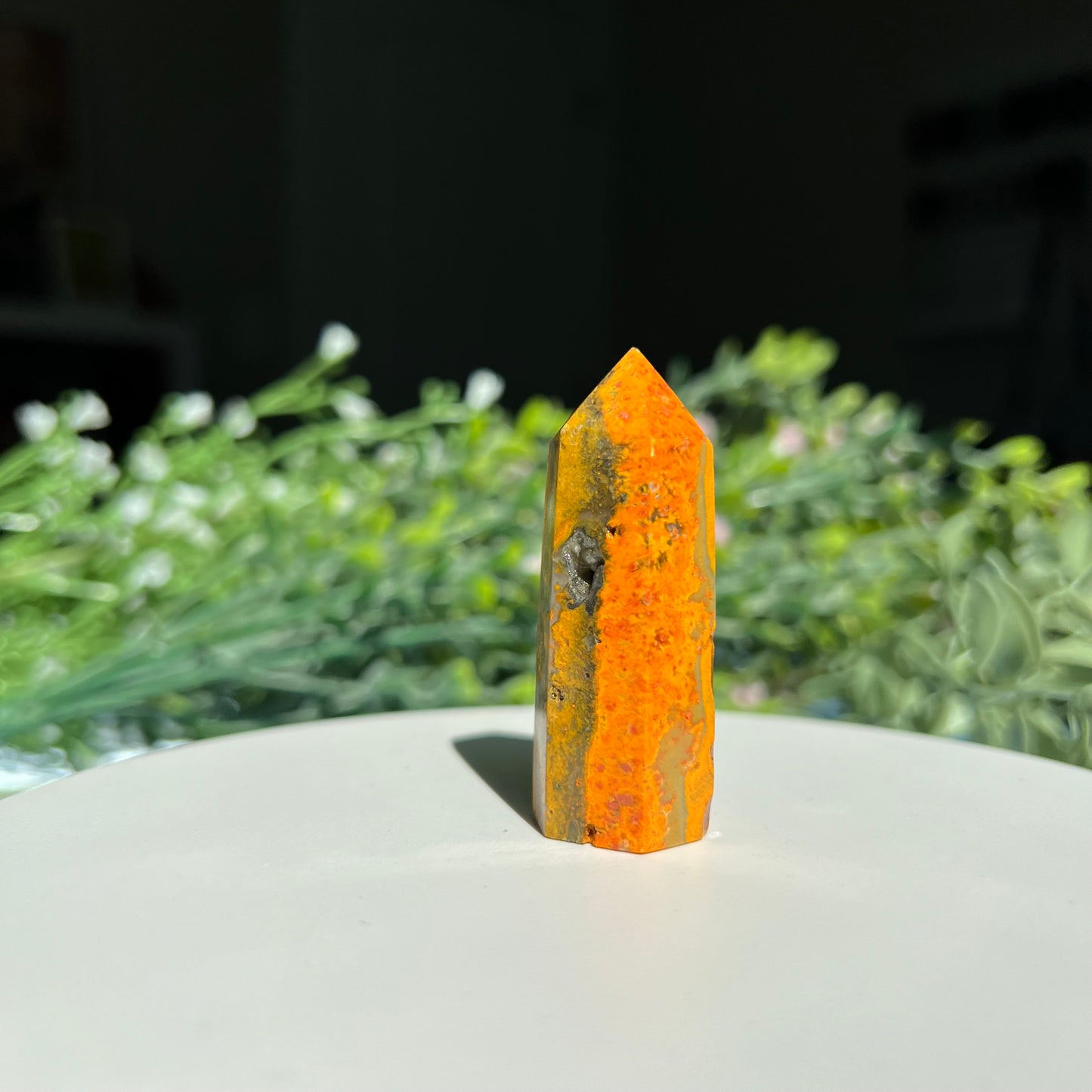 Bumblebee Jasper Tower | Point | Obelisk from Indonesia