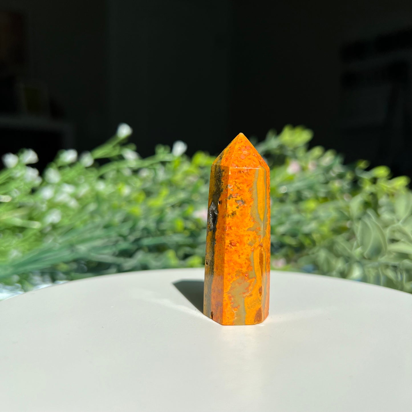 Bumblebee Jasper Tower | Point | Obelisk from Indonesia