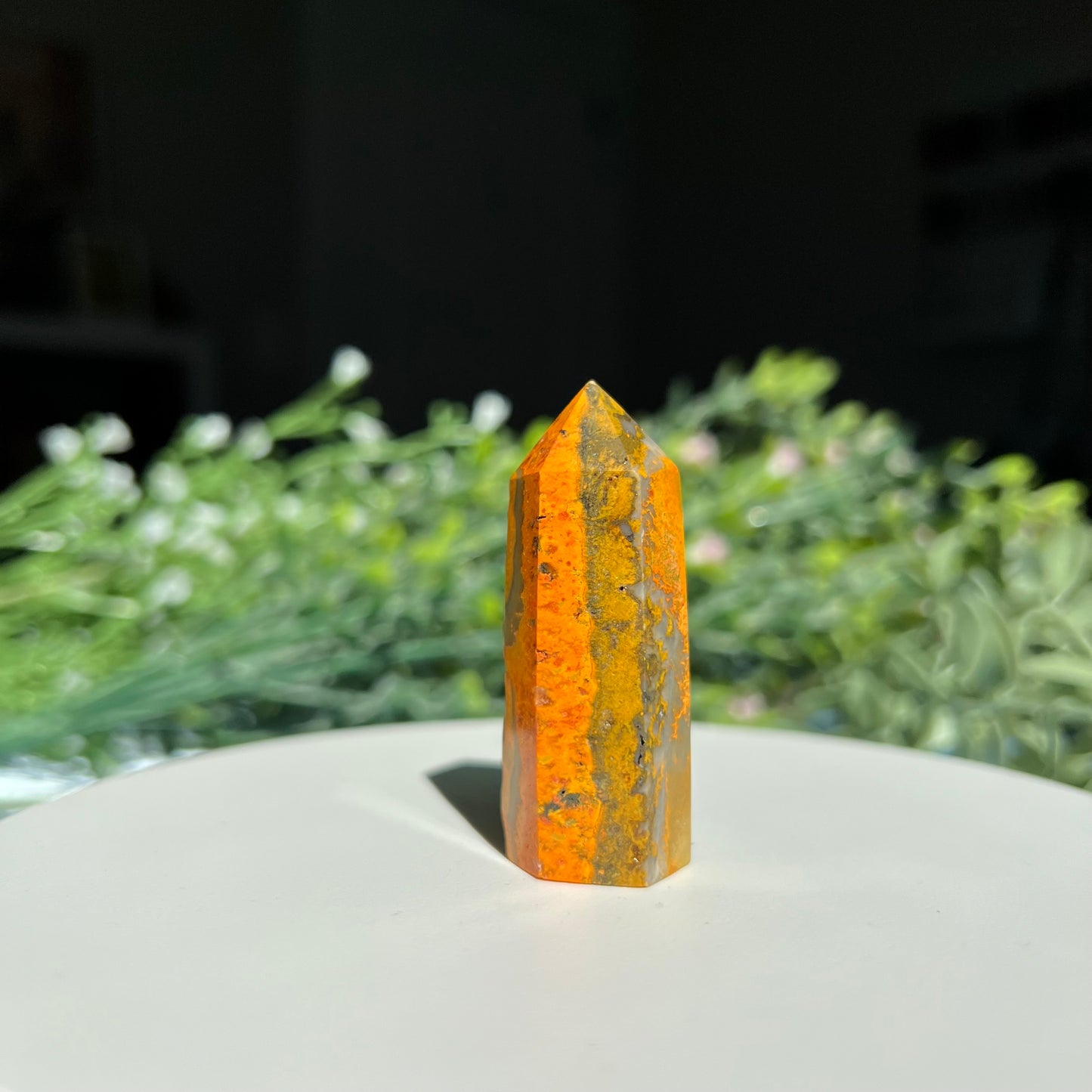 Bumblebee Jasper Tower | Point | Obelisk from Indonesia