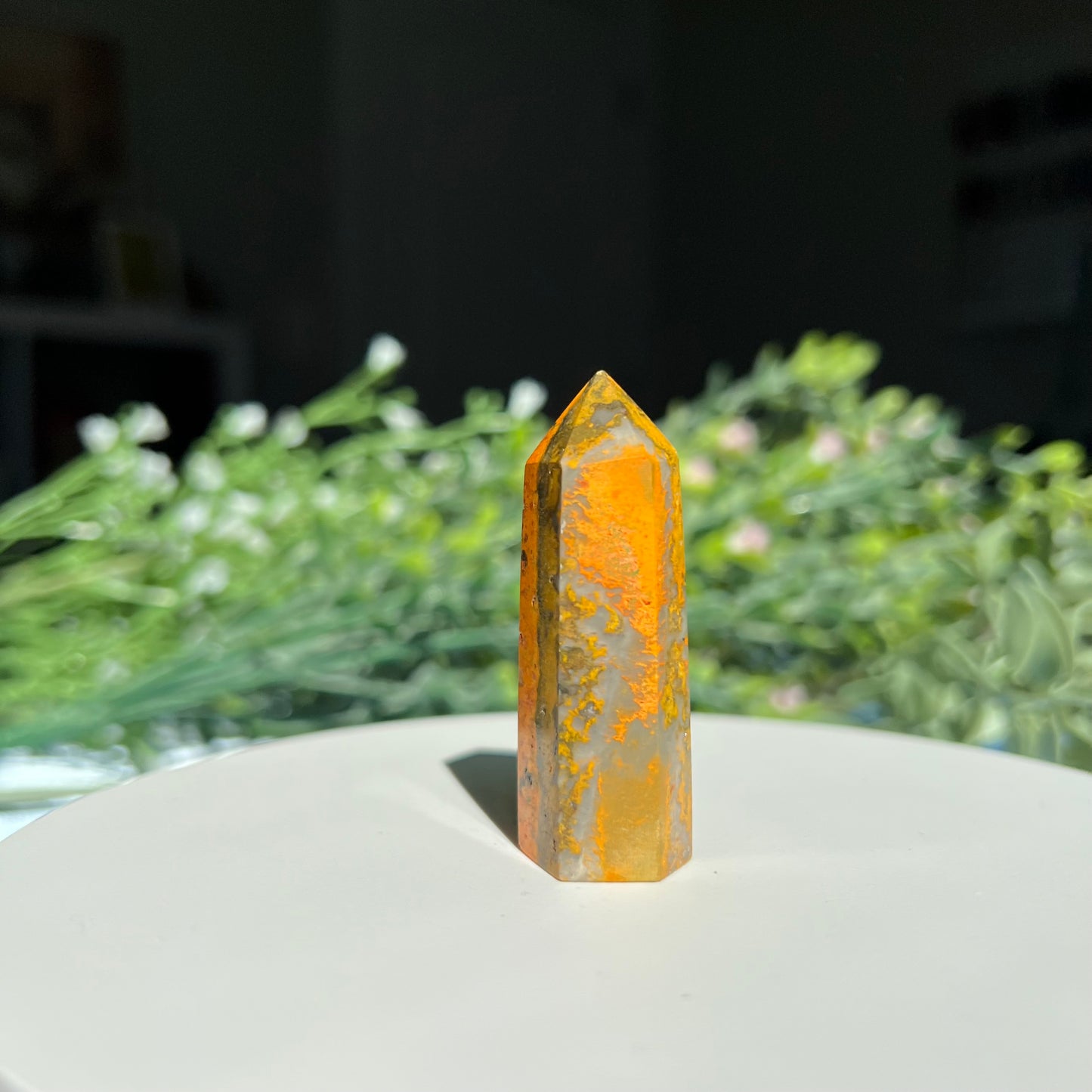 Bumblebee Jasper Tower | Point | Obelisk from Indonesia