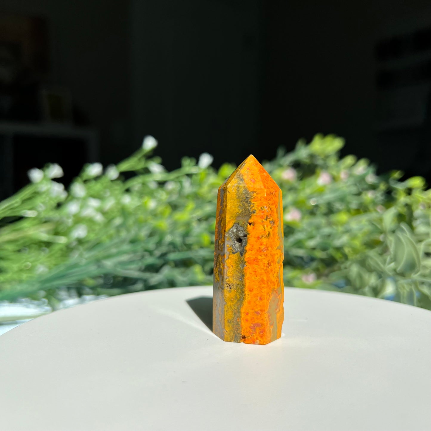 Bumblebee Jasper Tower | Point | Obelisk from Indonesia