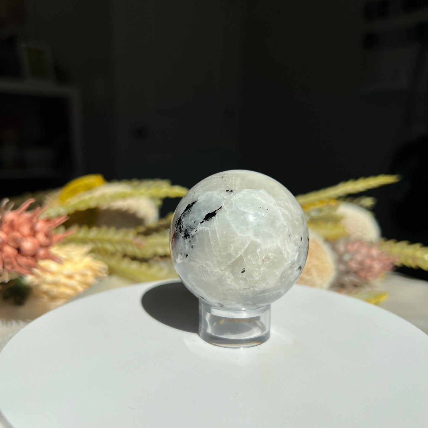 Rainbow Moonstone Sphere