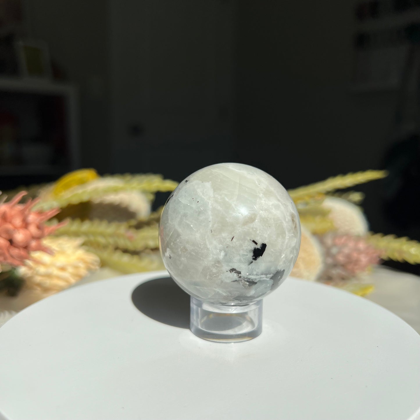 Rainbow Moonstone Sphere