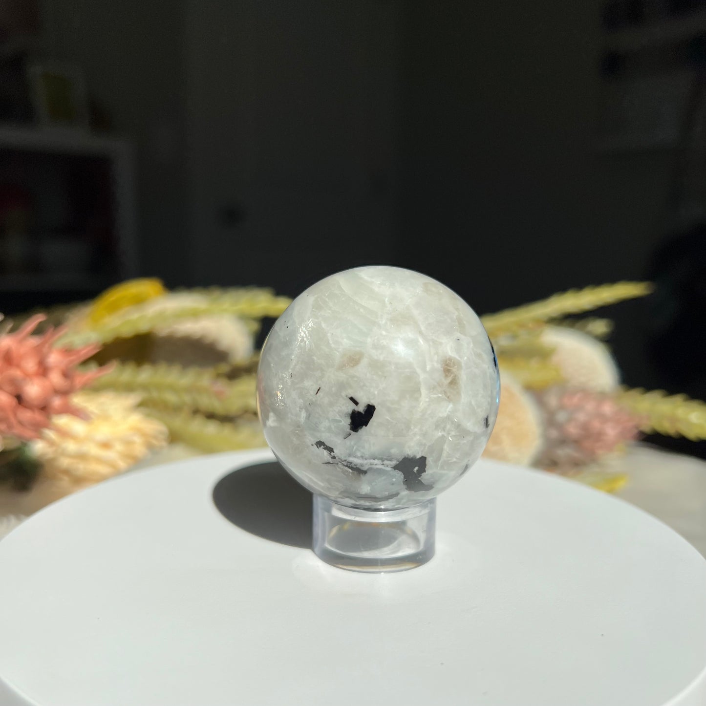 Rainbow Moonstone Sphere