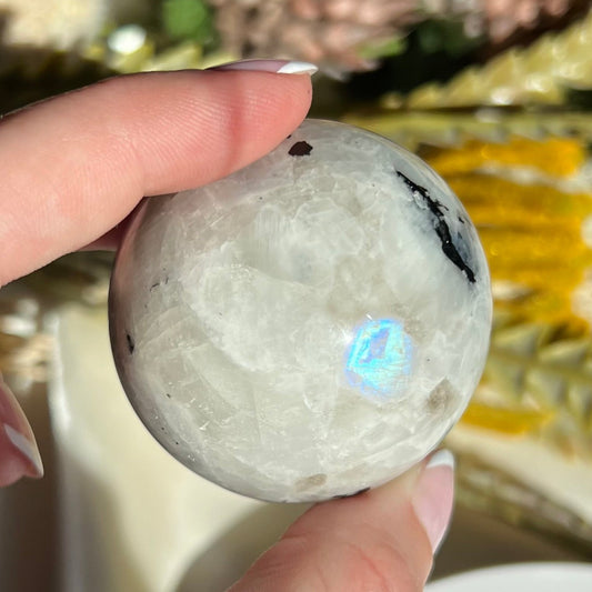 Rainbow Moonstone Sphere