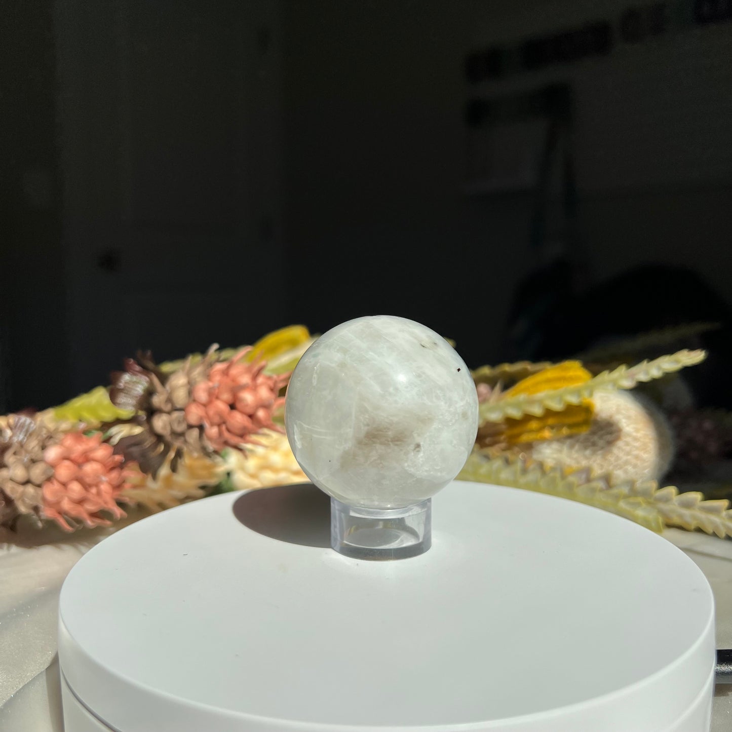 Rainbow Moonstone Sphere