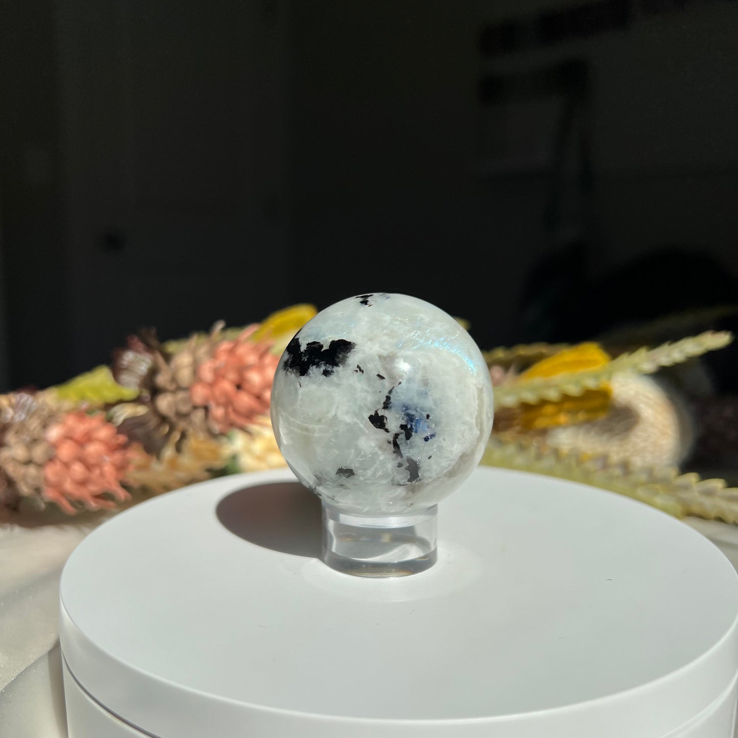 Rainbow Moonstone Sphere