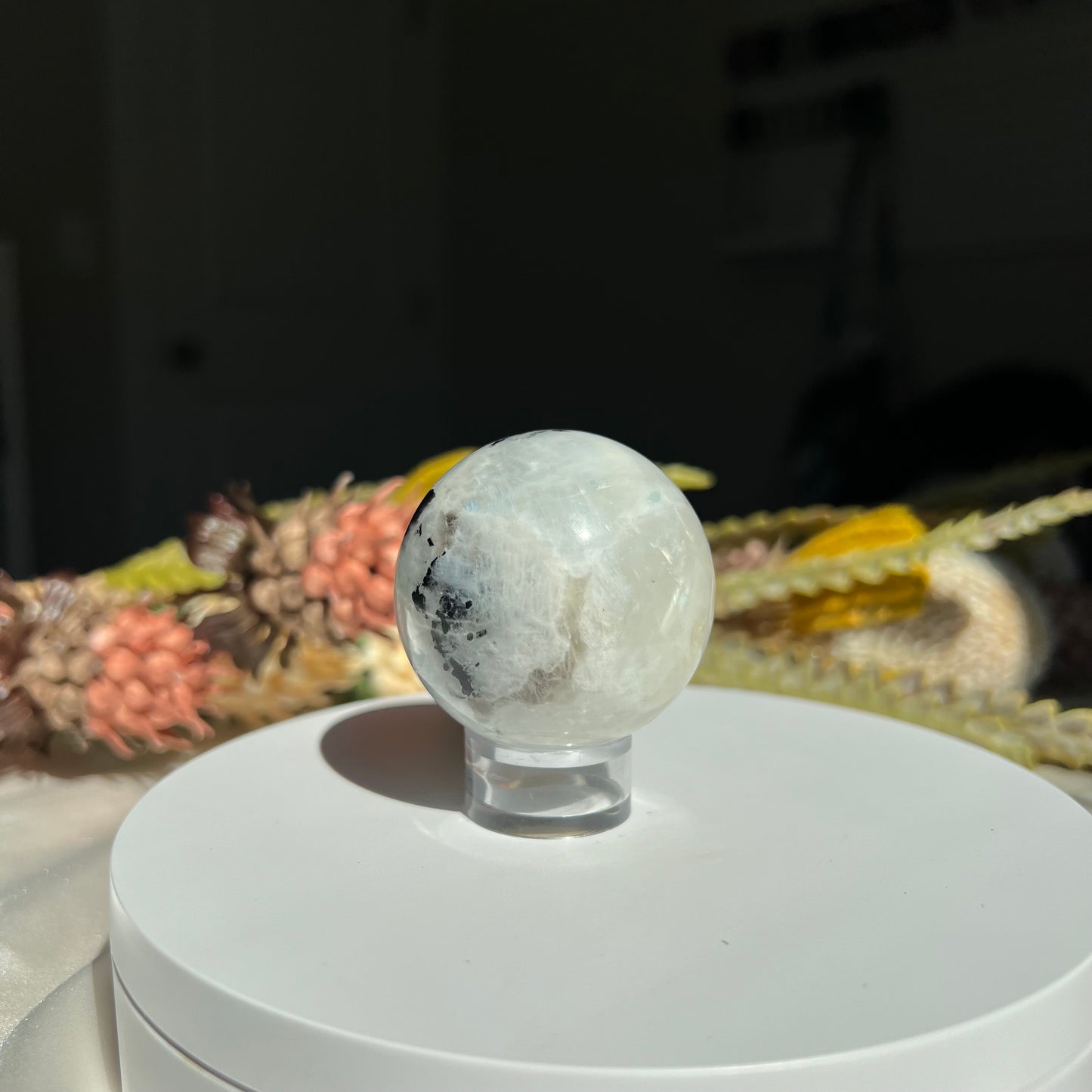 Rainbow Moonstone Sphere