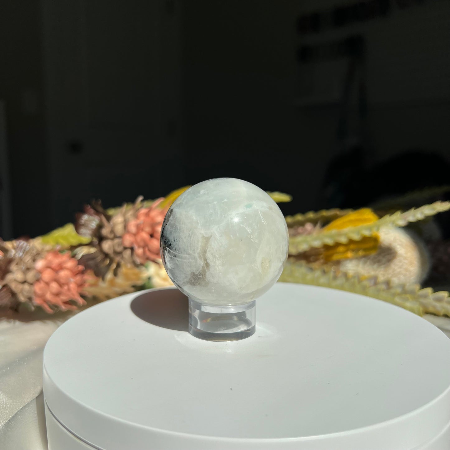 Rainbow Moonstone Sphere