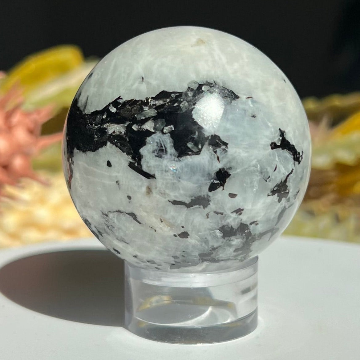 Rainbow Moonstone Sphere