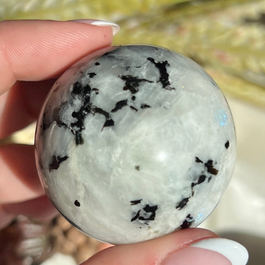 Rainbow Moonstone Sphere