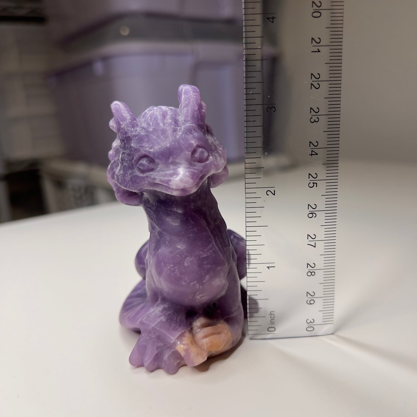 Lepidolite Dragon