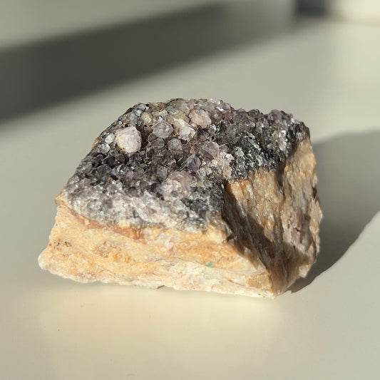 Amethyst of Fluorite, Nancy Hank Mine, Mesa Co., Colorado