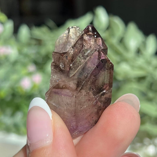 Rare Super 7 Amethyst from Brazil Semi Polished Freeform