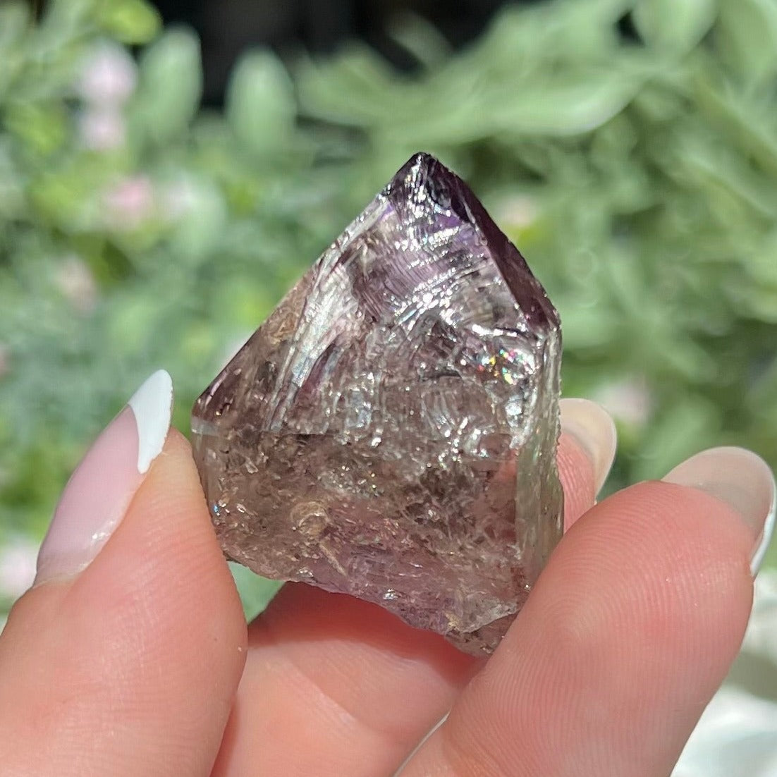 Rare Super 7 Amethyst from Brazil Semi Polished Freeform